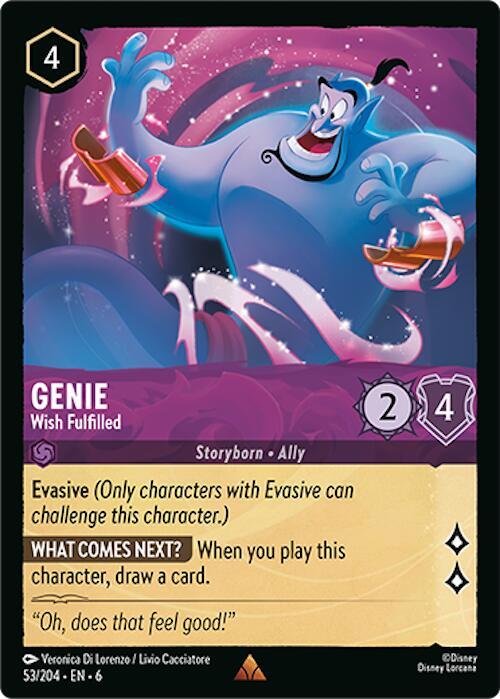 Genie - Wish Fulfilled-Azurite Sea-Rare-Normal