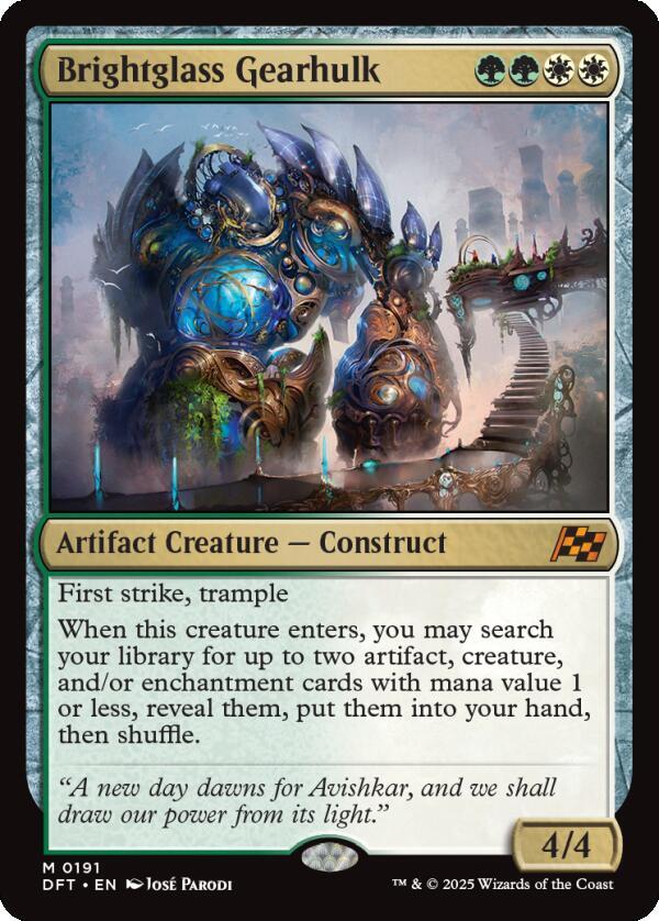 Brightglass Gearhulk-Aetherdrift-M-Foil