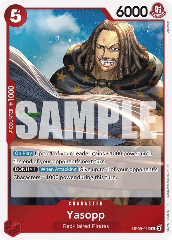 Yasopp-Emperors in the New World-R-Foil