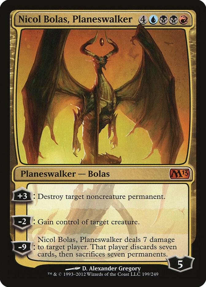 Nicol Bolas, Planeswalker-Magic 2013 (M13)-M-Normal