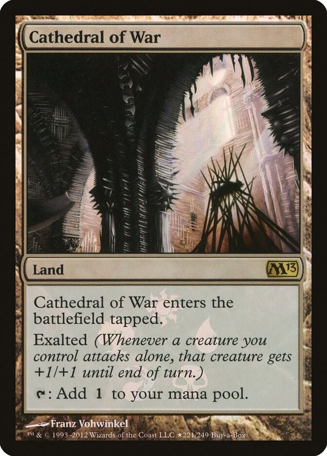 Cathedral of War-Buy-A-Box Promos-P-Foil