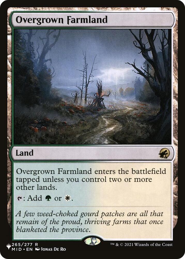 Overgrown Farmland-The List Reprints-R-Normal