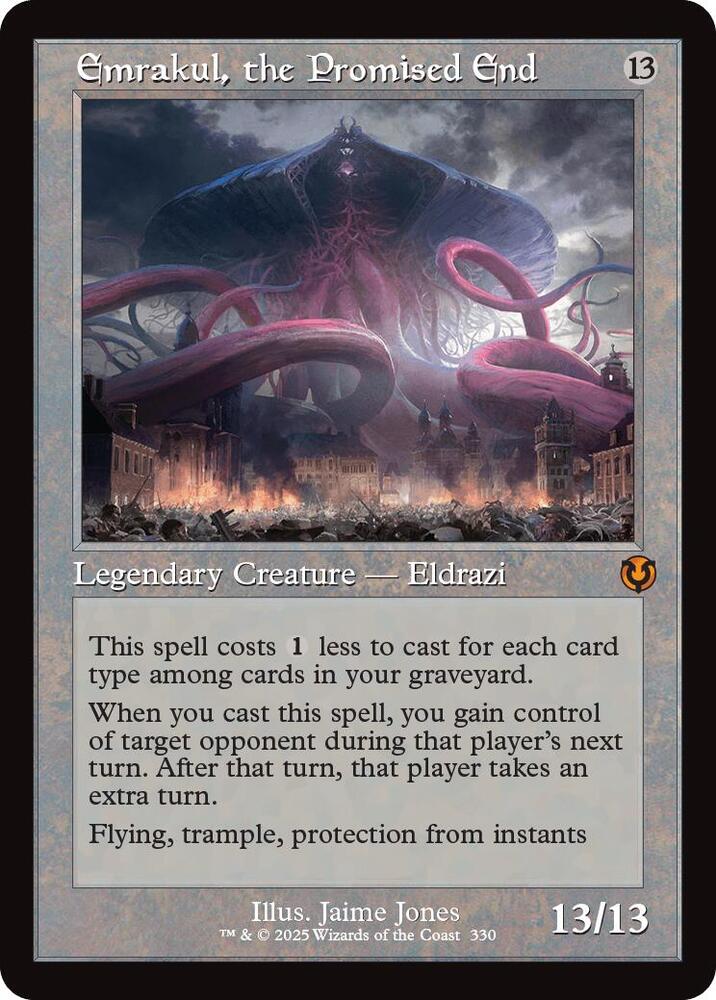 Emrakul, the Promised End (Retro Frame)-Innistrad Remastered-M-Normal