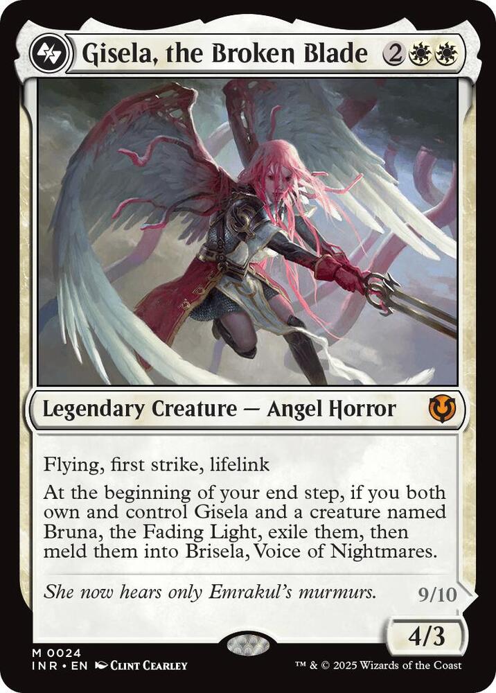 Gisela, the Broken Blade-Innistrad Remastered-M-Foil