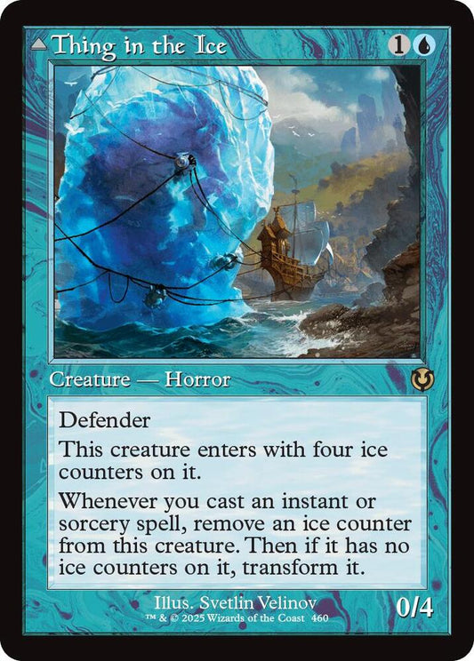 Thing in the Ice (Retro Frame)-Innistrad Remastered-R-Foil