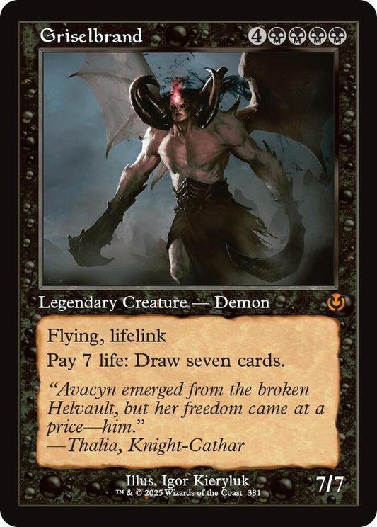 Griselbrand (Retro Frame)-Innistrad Remastered-M-Normal
