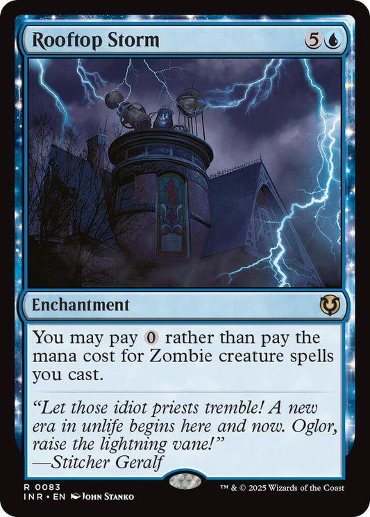 Rooftop Storm-Innistrad Remastered-R-Foil