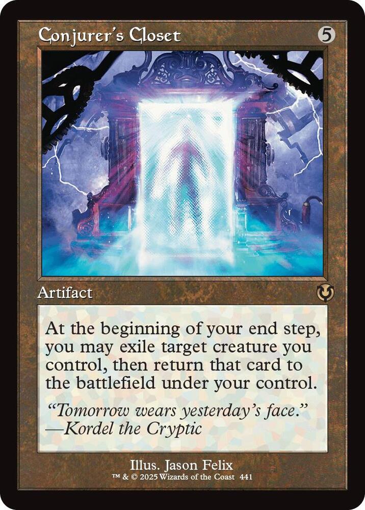 Conjurer's Closet (Retro Frame)-Innistrad Remastered-R-Normal