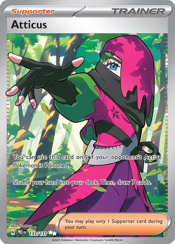 Atticus - 133/131-SV: Prismatic Evolutions-Ultra Rare-Holofoil