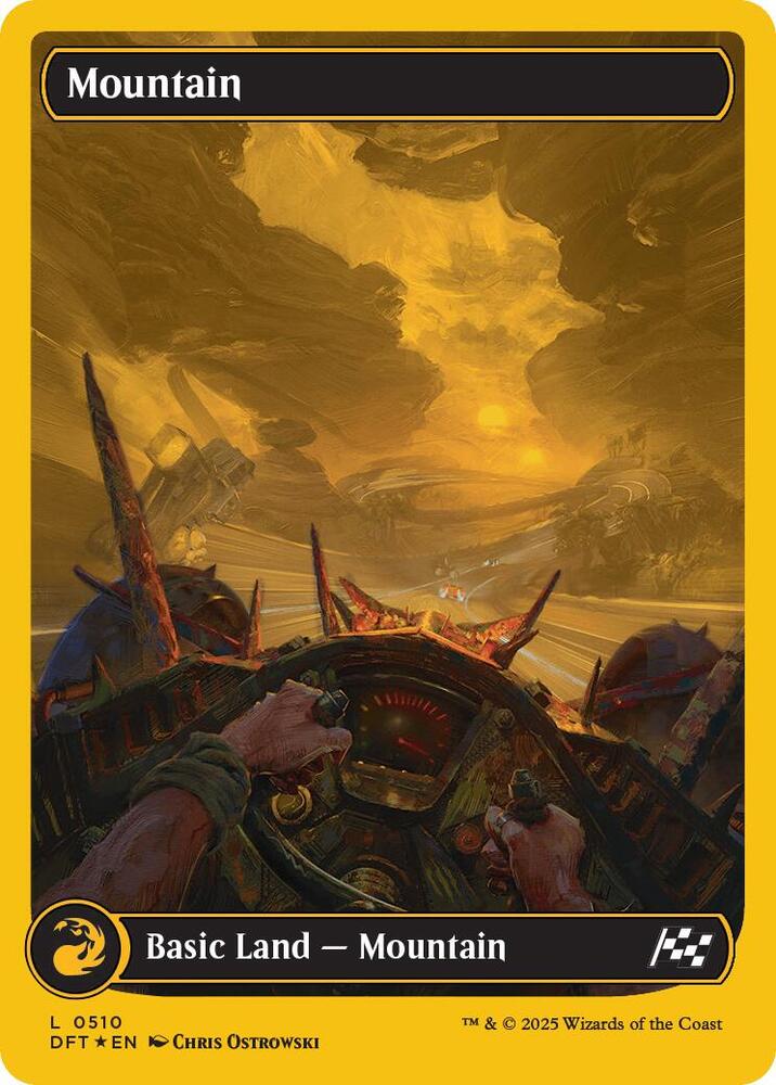 Mountain (0510) (First-Place Foil)-Aetherdrift-L-Foil