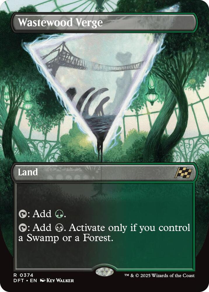 Wastewood Verge (Borderless)-Aetherdrift-R-Foil