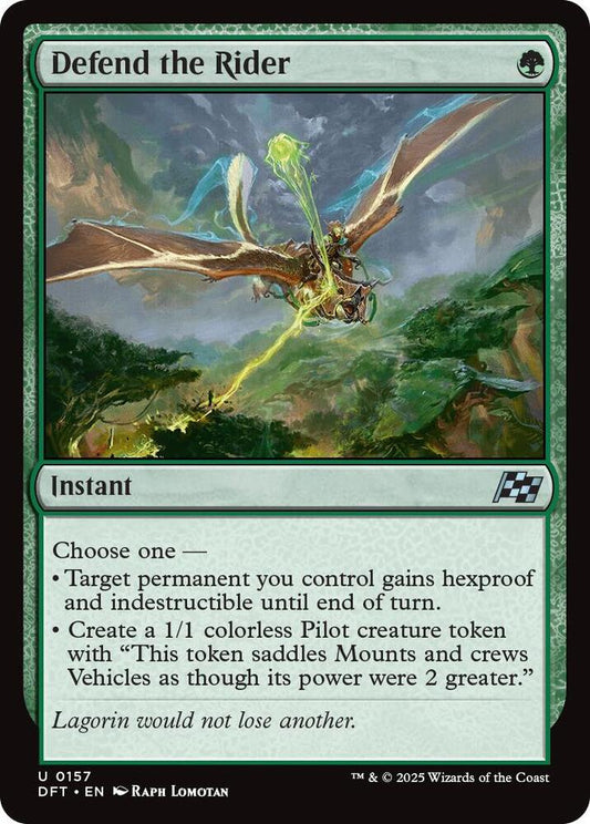 Defend the Rider-Aetherdrift-U-Foil