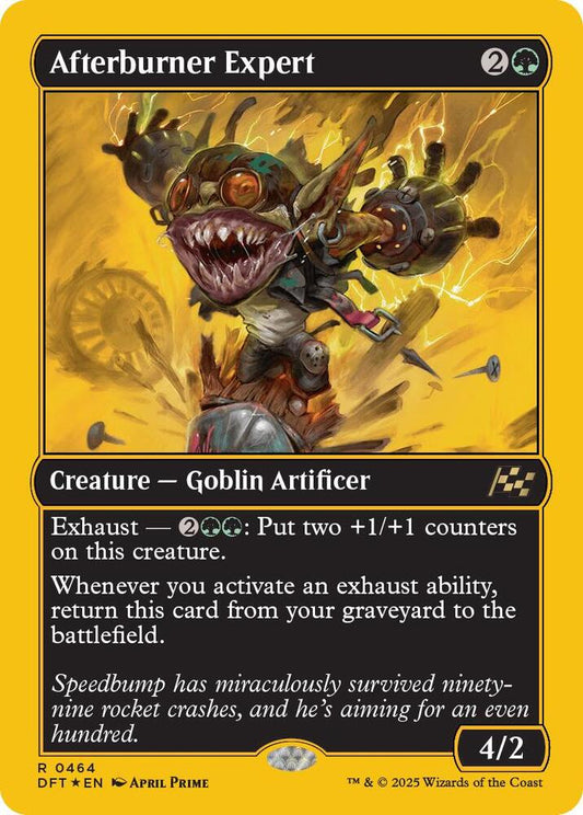 Afterburner Expert (First-Place Foil)-Aetherdrift-R-Foil