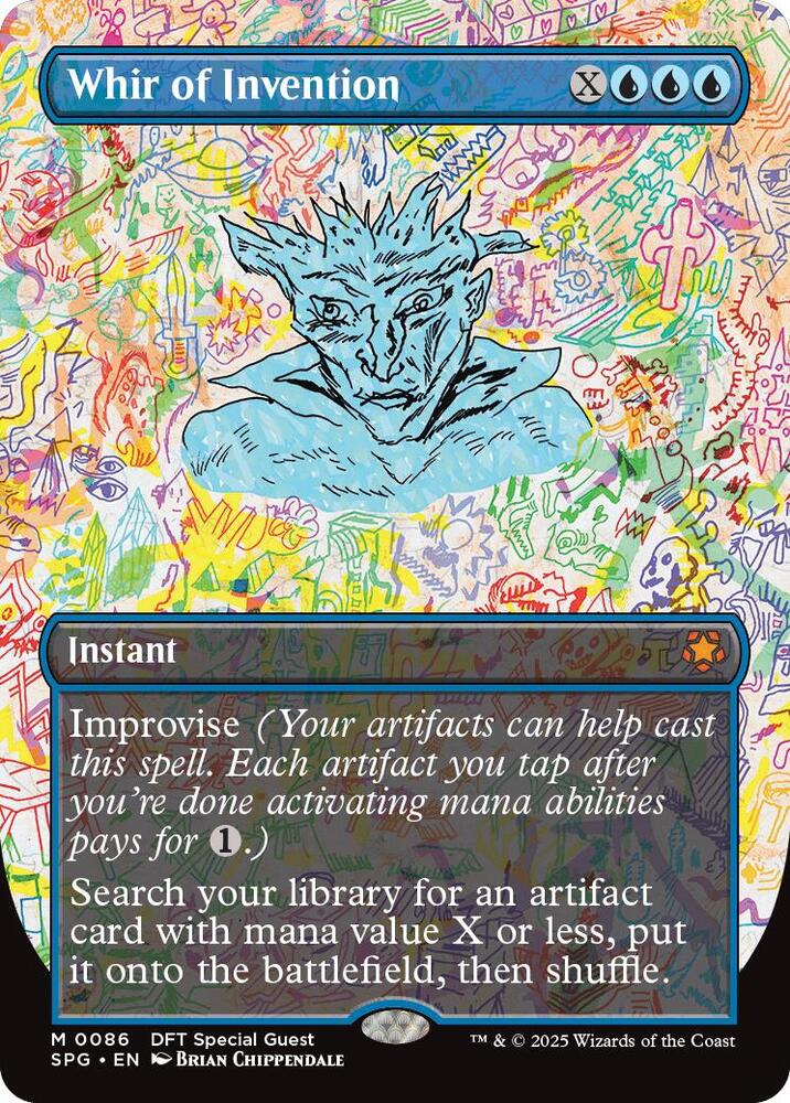 Whir of Invention (Borderless)-Special Guests-M-Foil
