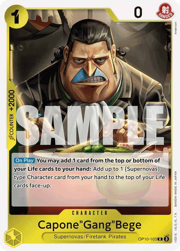 Capone"Gang"Bege-Royal Blood-R-Foil