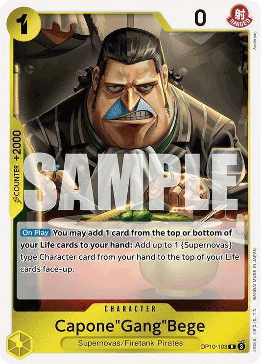Capone"Gang"Bege-Royal Blood-R-Foil