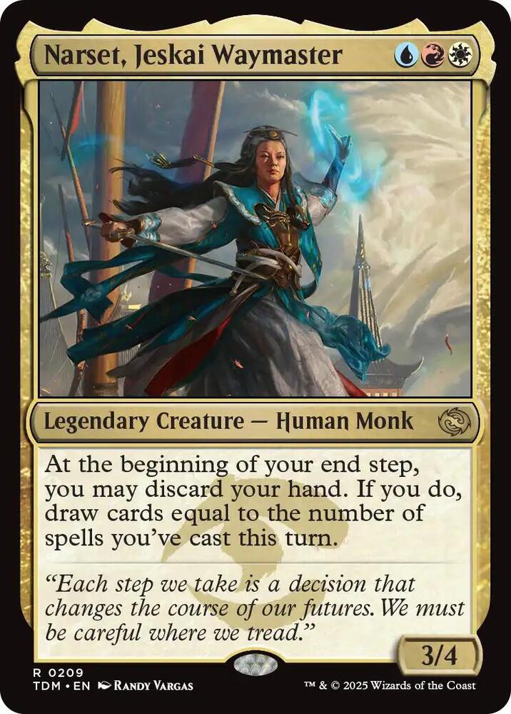 Narset, Jeskai Waymaster-Tarkir: Dragonstorm-R-Normal