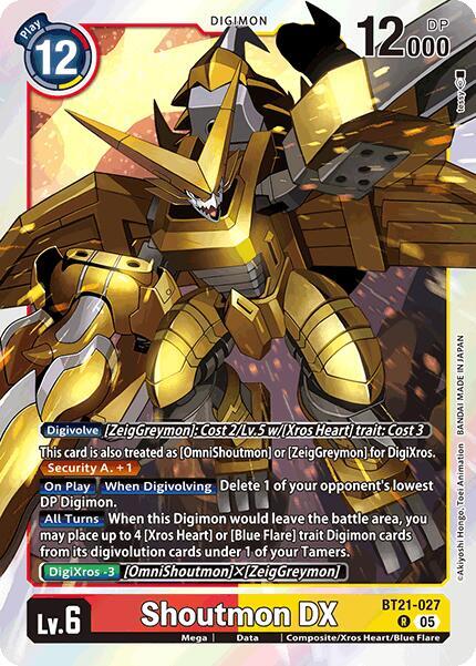 Shoutmon DX-World Convergence-Rare-Foil