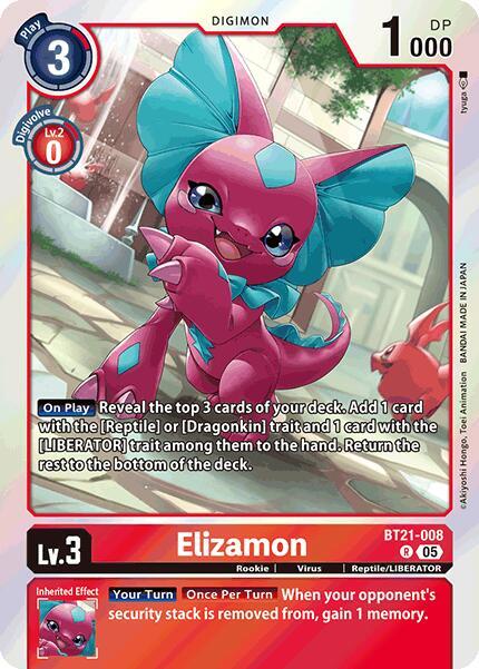 Elizamon-World Convergence-Rare-Foil