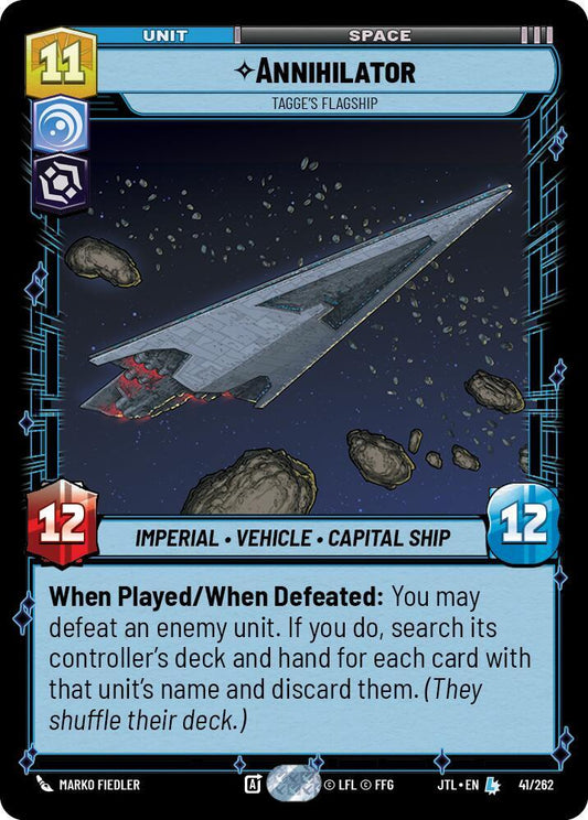 Annihilator - Tagge's Flagship-Jump to Lightspeed-Legendary-Normal