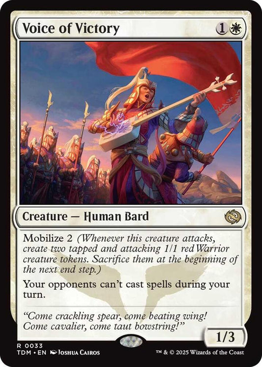 Voice of Victory-Tarkir: Dragonstorm-R-Normal