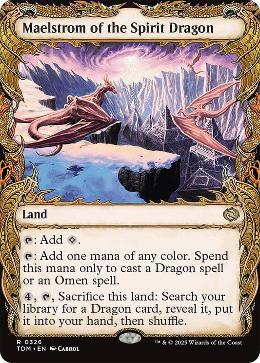 Maelstrom of the Spirit Dragon (Showcase)-Tarkir: Dragonstorm-R-Normal