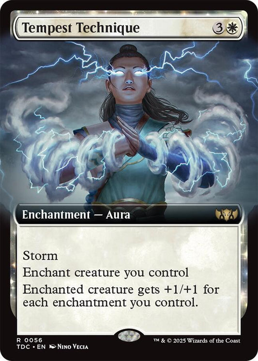 Tempest Technique (Extended Art)-Commander: Tarkir: Dragonstorm-R-Normal