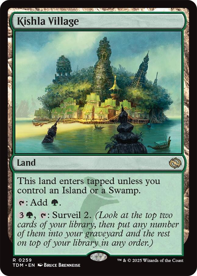 Kishla Village-Tarkir: Dragonstorm-R-Normal