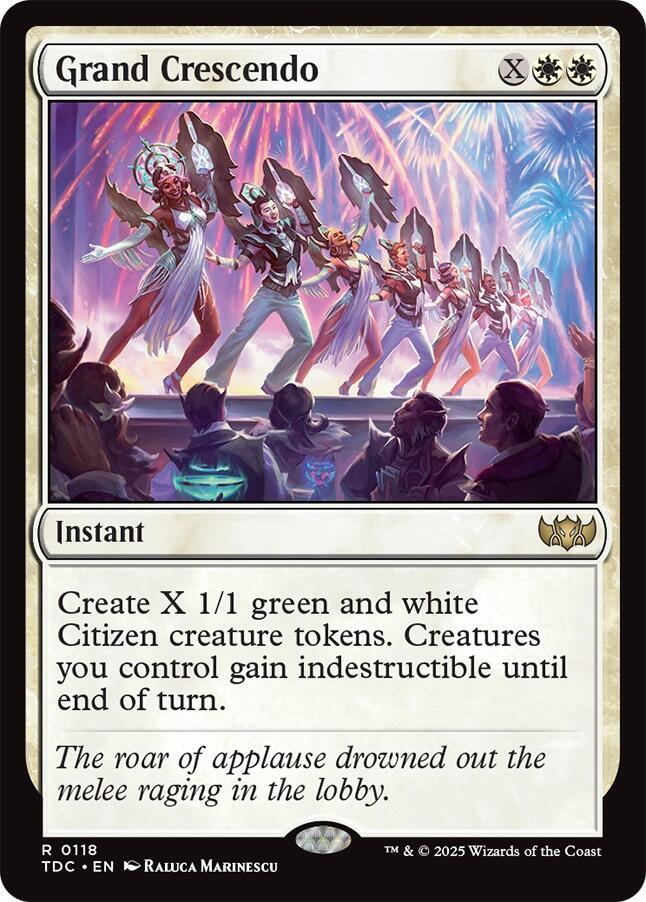 Grand Crescendo-Commander: Tarkir: Dragonstorm-R-Normal