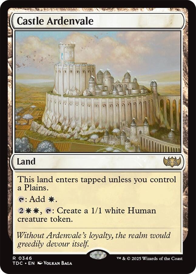 Castle Ardenvale-Commander: Tarkir: Dragonstorm-R-Normal
