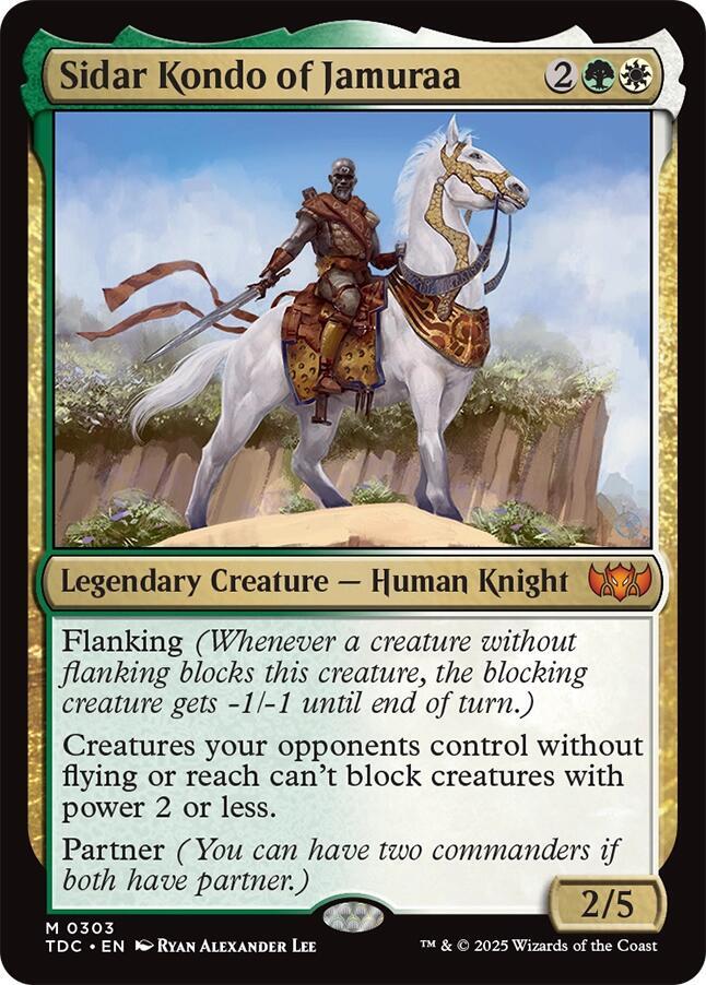 Sidar Kondo of Jamuraa-Commander: Tarkir: Dragonstorm-M-Normal
