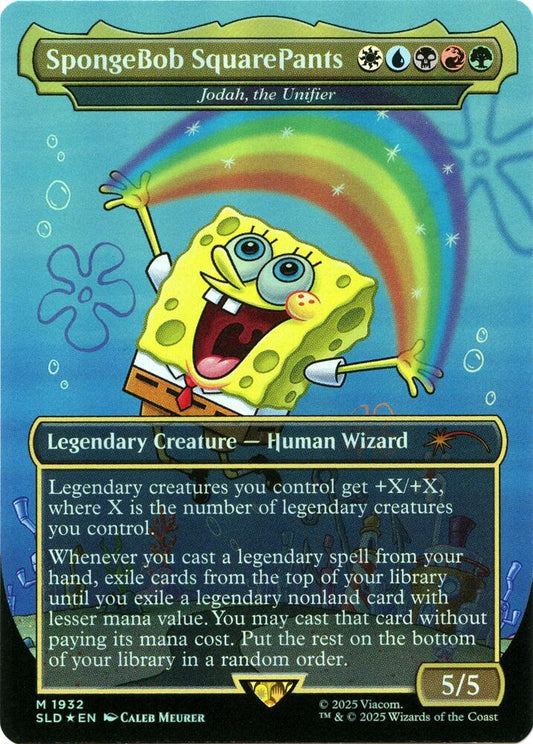 SpongeBob SquarePants - Jodah, the Unifier (Rainbow Foil)