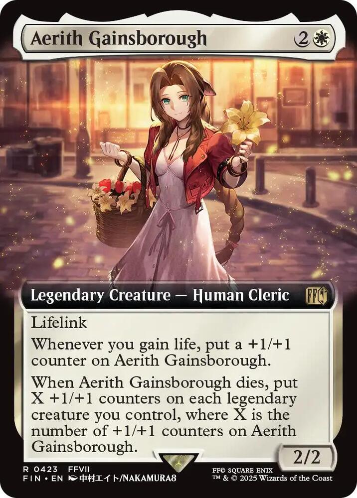 Aerith Gainsborough (Extended Art)-FINAL FANTASY-R-Normal