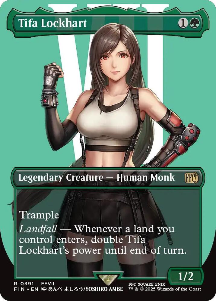 Tifa Lockhart (Borderless)-FINAL FANTASY-R-Normal