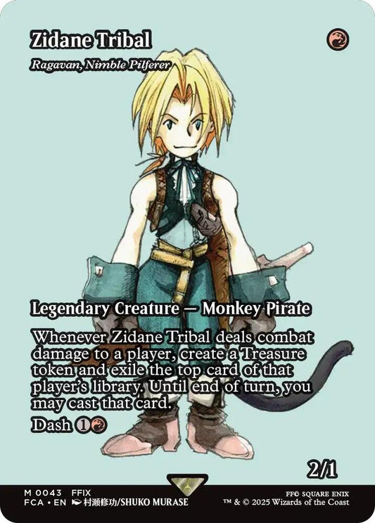 Zidane Tribal - Ragavan, Nimble Pilferer (Showcase)-FINAL FANTASY: Through the Ages-M-Normal