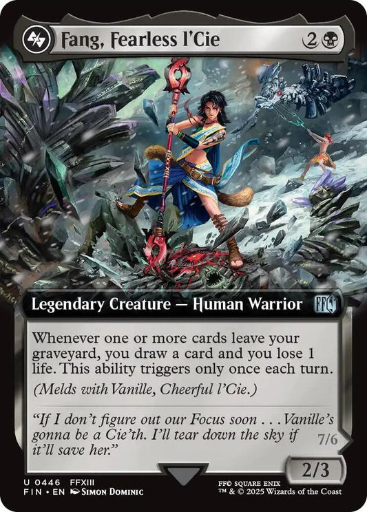 Fang, Fearless l'Cie (Extended Art)-FINAL FANTASY-U-Normal