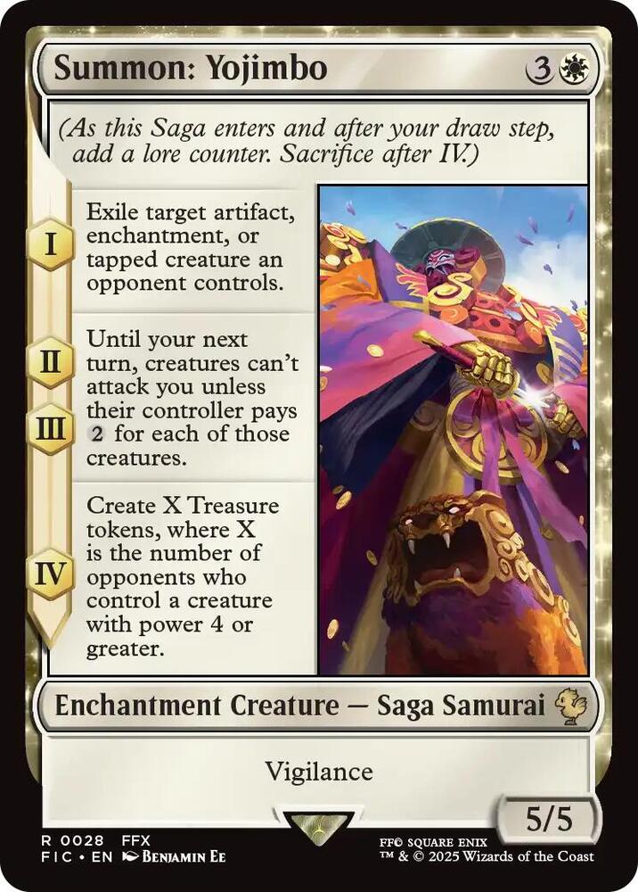 Summon: Yojimbo-Commander: FINAL FANTASY-R-Normal