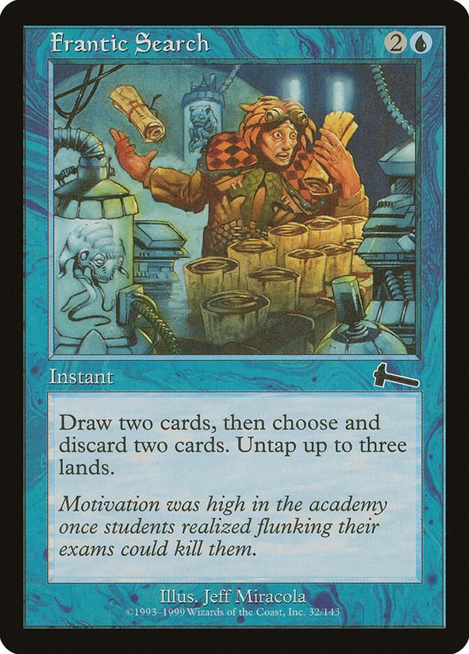 Frantic Search-Urza's Legacy-C-Normal