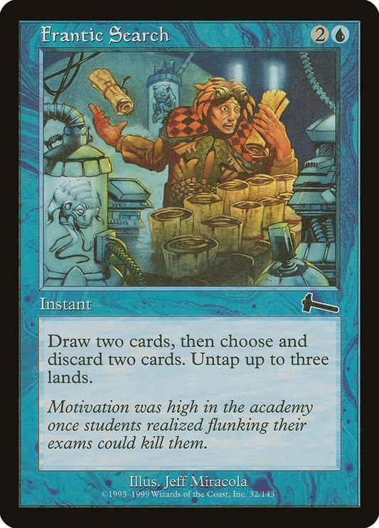 Frantic Search-Urza's Legacy-C-Normal