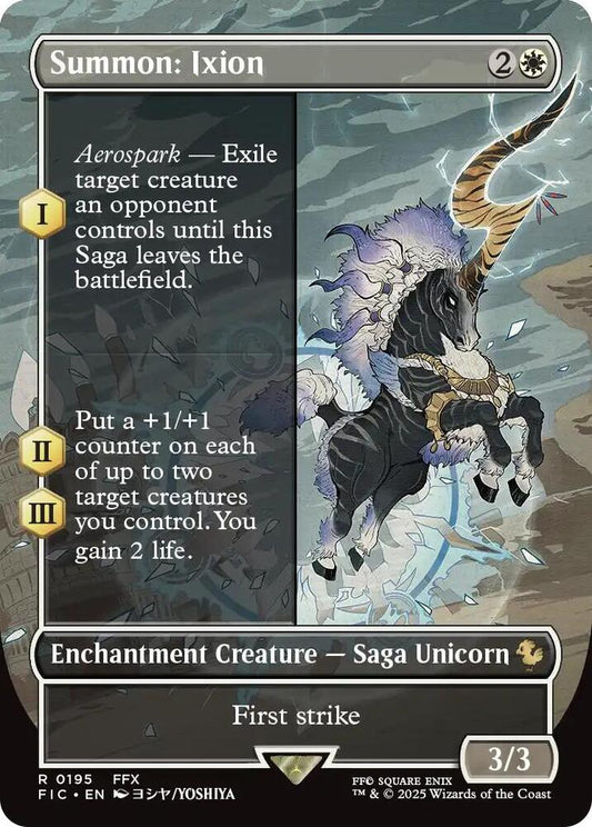 Summon: Ixion (Borderless)-Commander: FINAL FANTASY-R-Normal