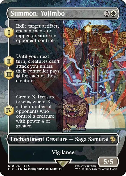 Summon: Yojimbo (Borderless)-Commander: FINAL FANTASY-R-Normal