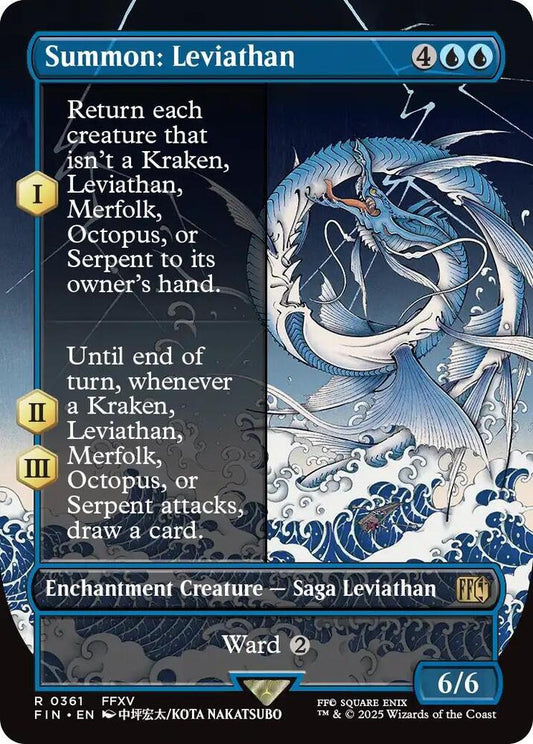 Summon: Leviathan (Borderless)-FINAL FANTASY-R-Normal