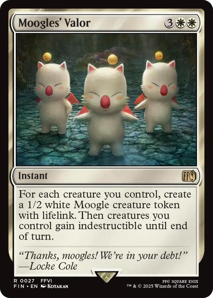 Moogles' Valor-FINAL FANTASY-R-Normal