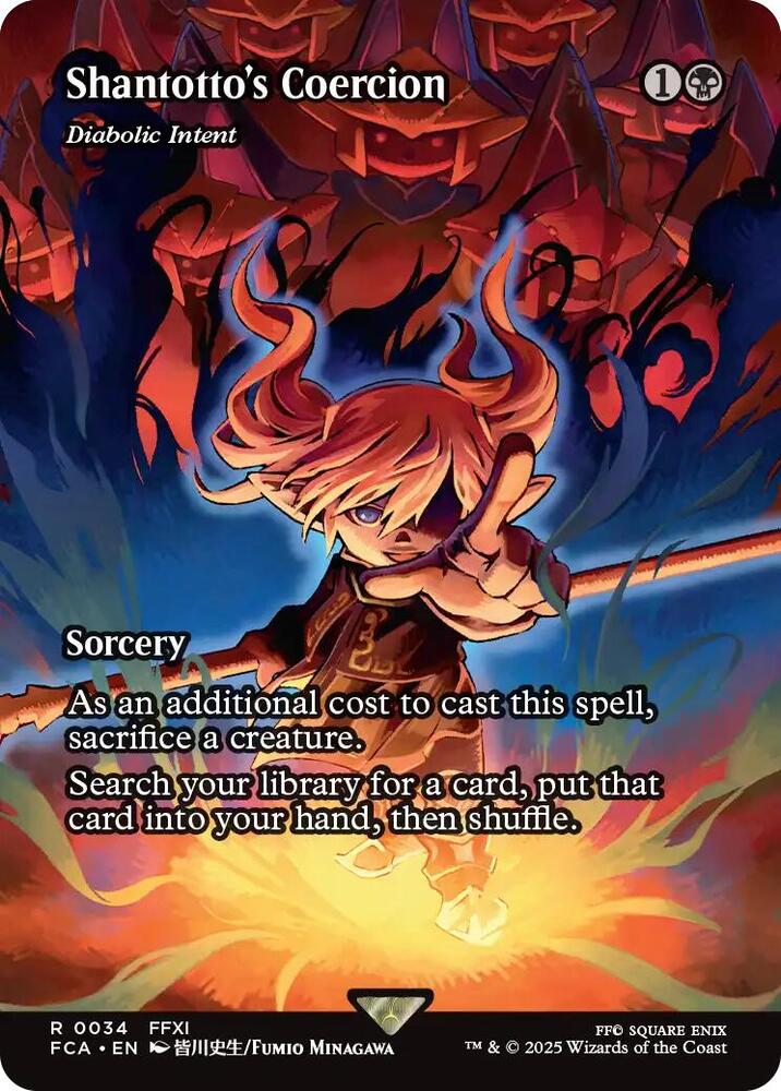 Shantotto's Coercion - Diabolic Intent (Showcase)-FINAL FANTASY: Through the Ages-R-Normal