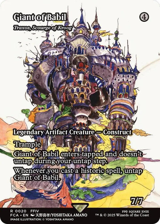 Giant of Babil - Traxos, Scourge of Kroog (Showcase)-FINAL FANTASY: Through the Ages-R-Normal