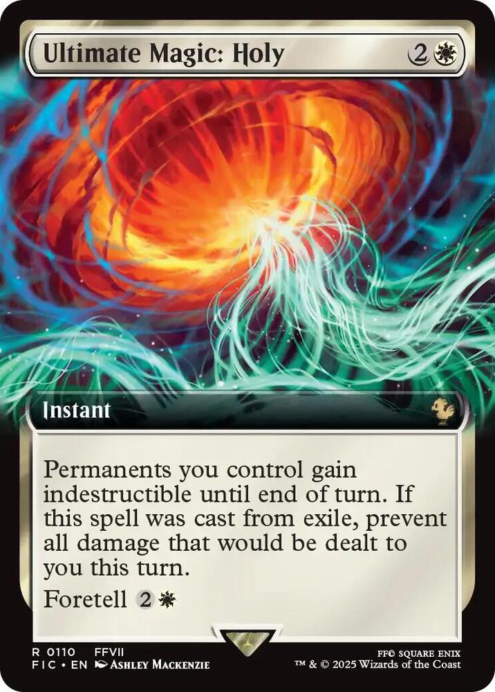 Ultimate Magic: Holy (Extended Art)-Commander: FINAL FANTASY-R-Normal