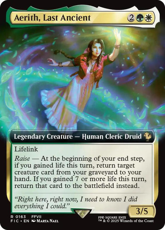 Aerith, Last Ancient (Extended Art)-Commander: FINAL FANTASY-R-Normal