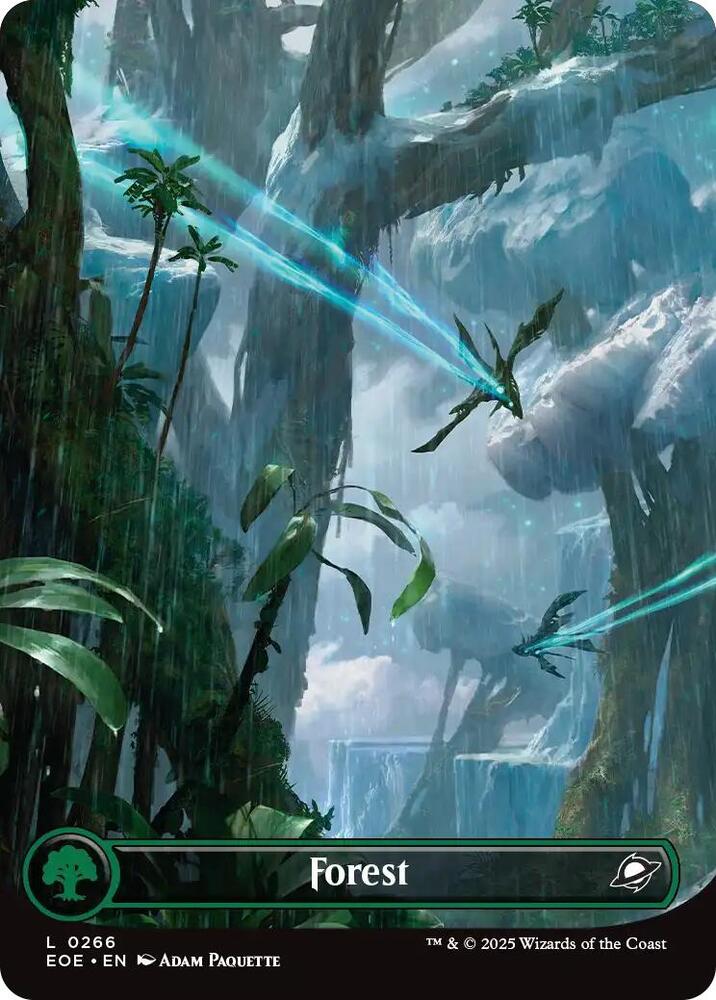 Forest (0266) (Borderless)-Edge of Eternities-L-Normal