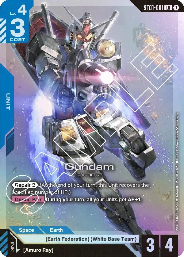 Gundam-Starter Deck 01: Heroic Beginnings-Legend Rare-Holofoil