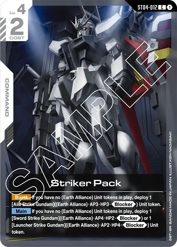 Striker Pack-Starter Deck 04: SEED Strike-Common-Normal